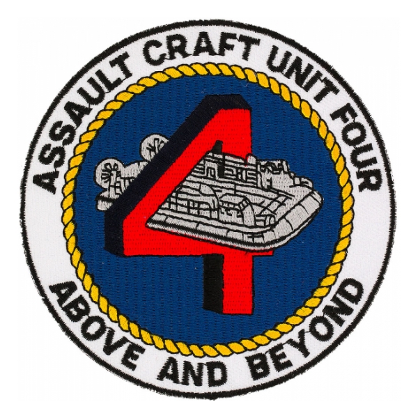 Assault Craft Unit 4 Patch