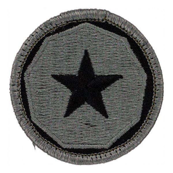 9th Support Command Patch Foliage Green (With Hook Fastener)