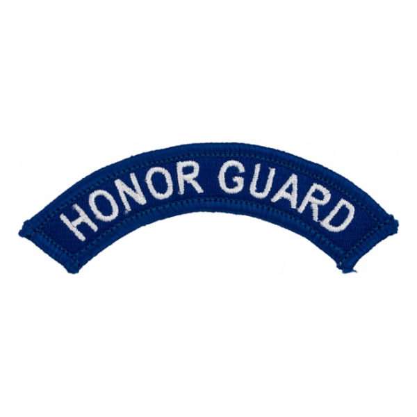 Honor Guard Tab (Blue w/ White Letters)