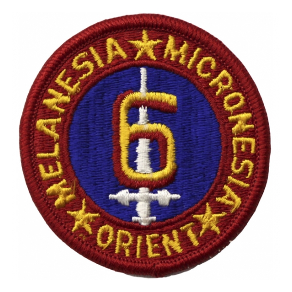 6th Marine Division Patch