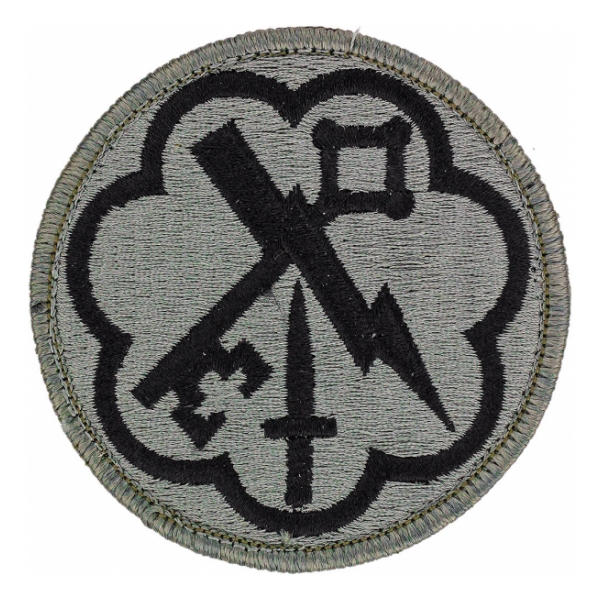 207th Military Intelligence Brigade Patch Foliage Green (Velcro Backed)