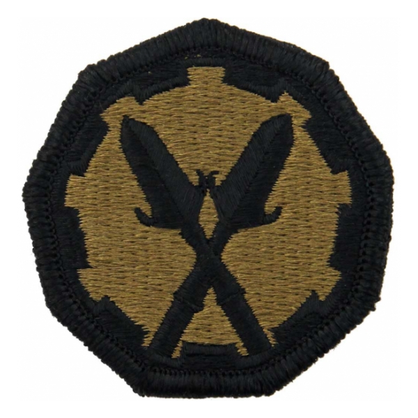 290th Military Police Brigade Scorpion / OCP Patch With Hook Fastener