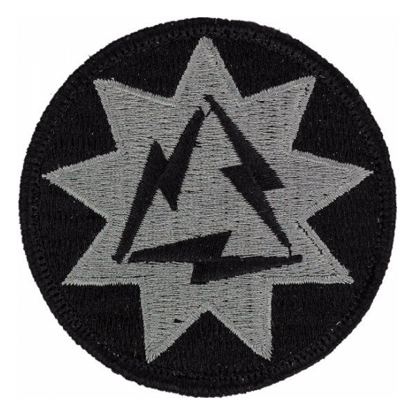 93rd Signal Brigade Patch Foliage Green (Velcro Backed)