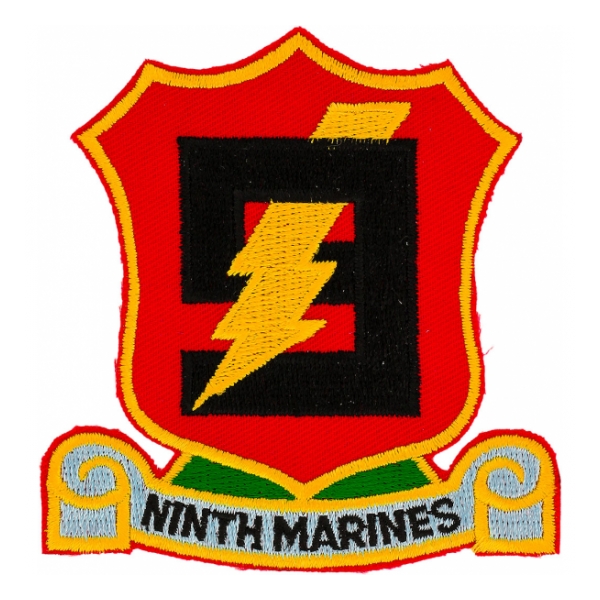 9th Marine Regiment Patch