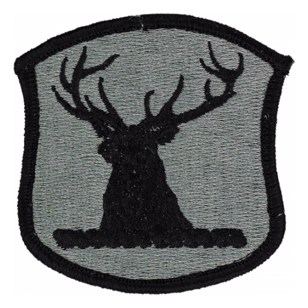 Idaho National Guard Headquarters Patch Foliage Green (Velcro Backed)