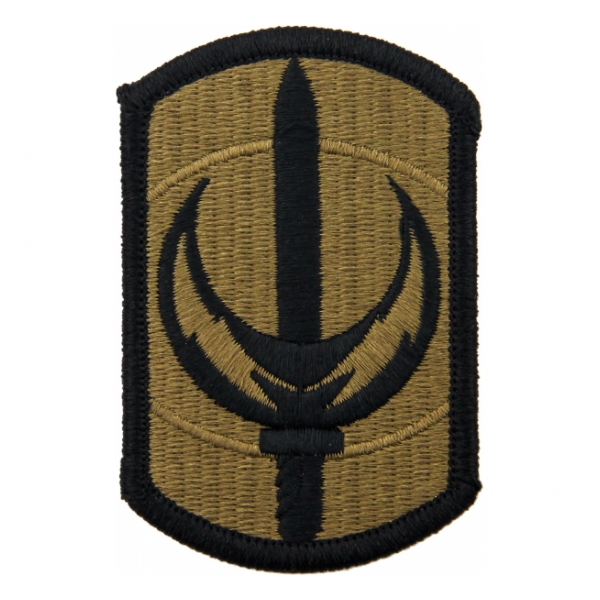 228th Air Defense Artillery Brigade Scorpion / OCP Patch With Hook Fastener