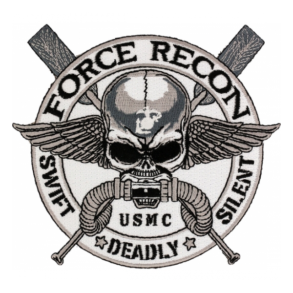 USMC Force Recon - 5 (Swift Deadly Silent) Patch
