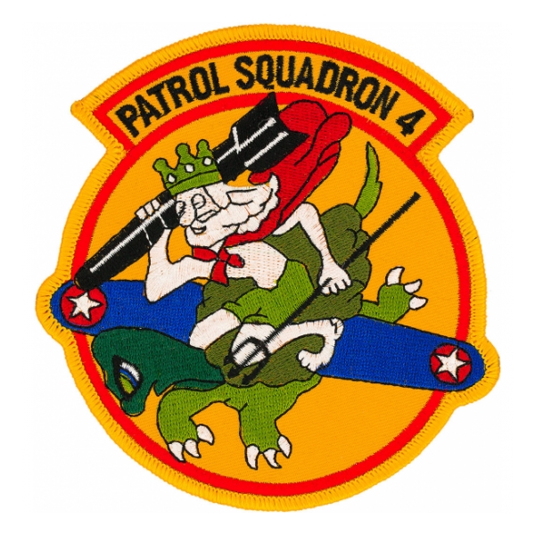 Navy Patrol Squadron VP-4 Patch