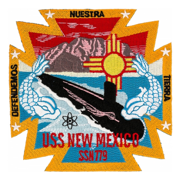 USS New Mexico SSN-779 Patch