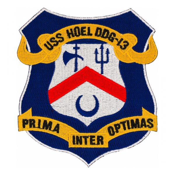 USS Hoel DDG-13 Ship Patch