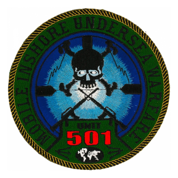 Mobile Inshore Undersea Warfare Unit 501 Patch