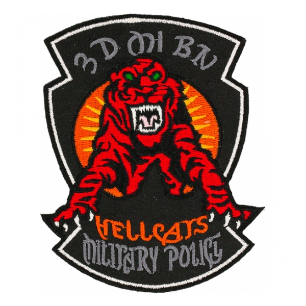 3rd Military Intelligence Military Police Battalion (Hellcats Military Police) Patch