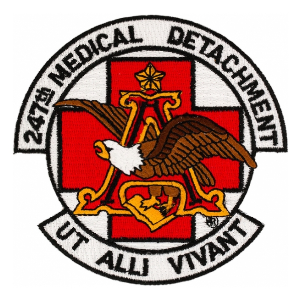 247th Medical Detachment Patch