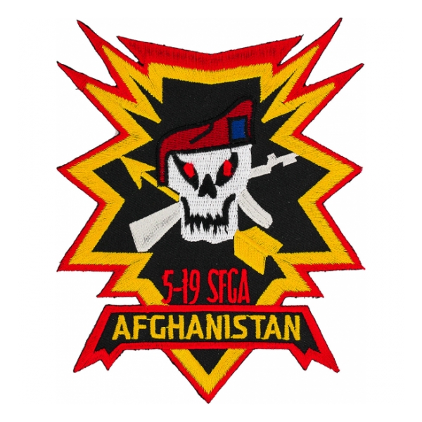 5th Battalion / 19th Special Forces Group Afghanistan Patch