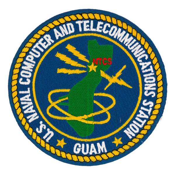 Naval Computer and Telecommunications Station Guam NCTS Patch