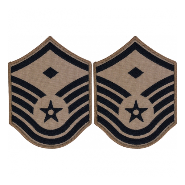 Air Force ABU Master Sergeant w/ Diamond Chevron (Large)