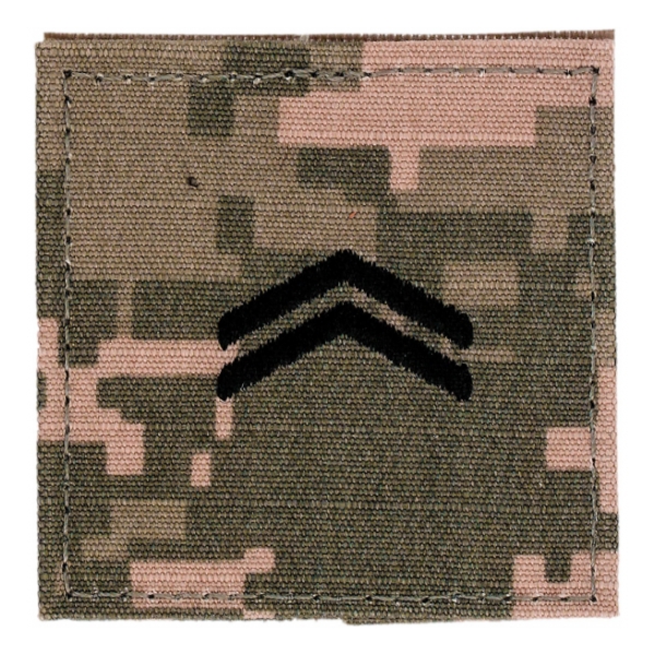 Army ROTC Corporal with Velcro Backing (Digital All Terrain)