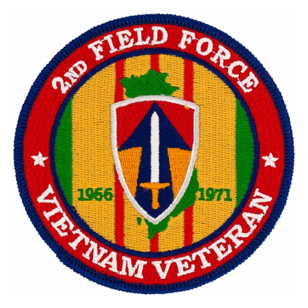 2nd Field Force Vietnam Veteran Patch