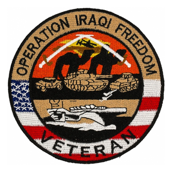 Operation Iraqi Freedom Veteran Patch