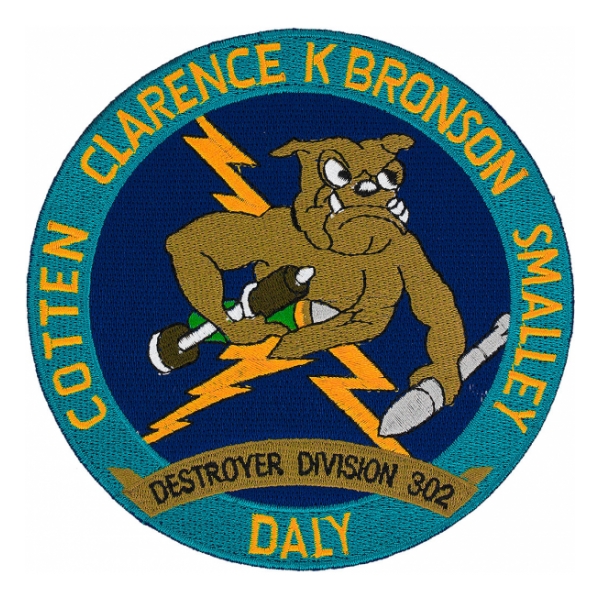 Destroyer Division 302   Cotten-Clarence K Bronson-Smalley-Daly