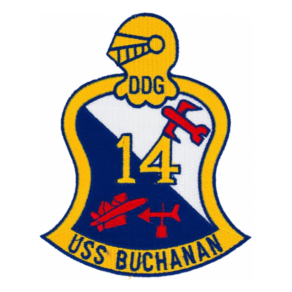 USS Buchanan DDG-14 Ship Patch