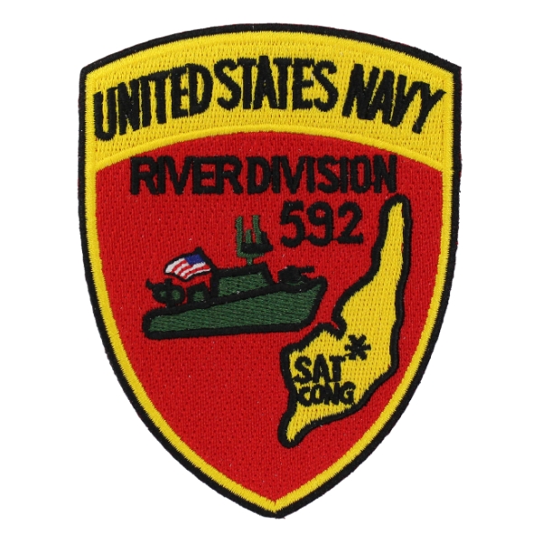 River Divison 592 Vietnam Patch