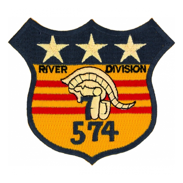 River Divison 574 Vietnam Patch