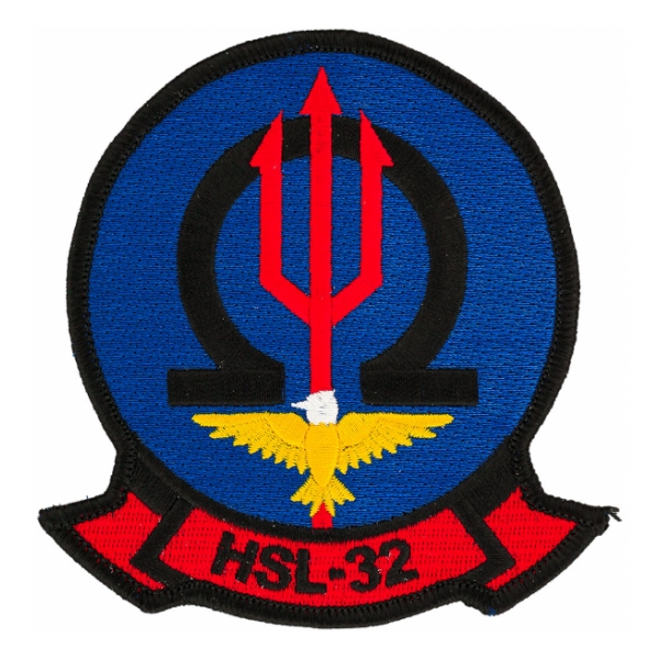 Navy Helicopter Anti-Submarine Squadron HSL-32 Patch