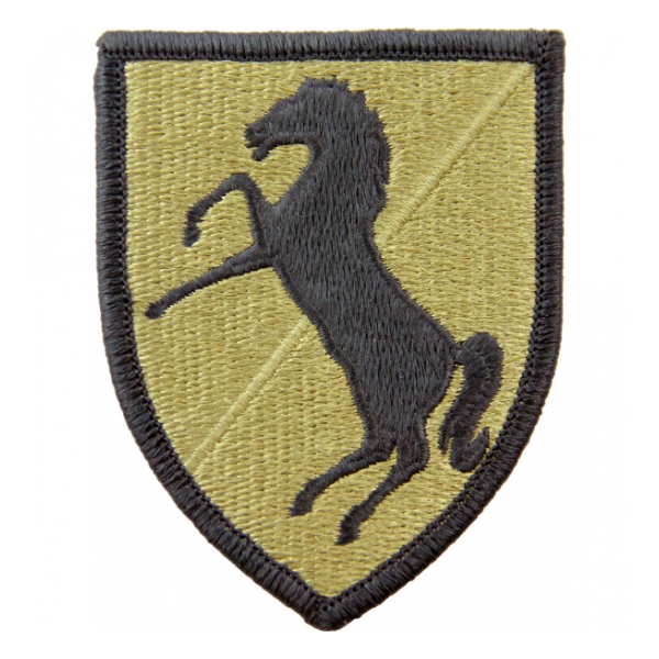 11th Armored Calvary Regiment Scorpion / OCP Patch With Hook Fastener