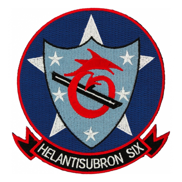 Navy Helicopter Anti-Submarine Squadron  Patch HS-6