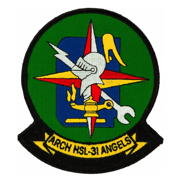 Navy Helicopter Anti-Submarine Squadron Patch HSL-31
