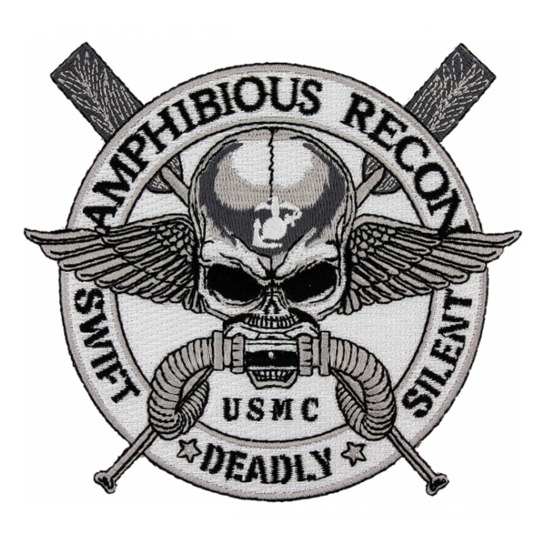 USMC Force Amphibious Recon - 5 (Swift Deadly Silent) Patch