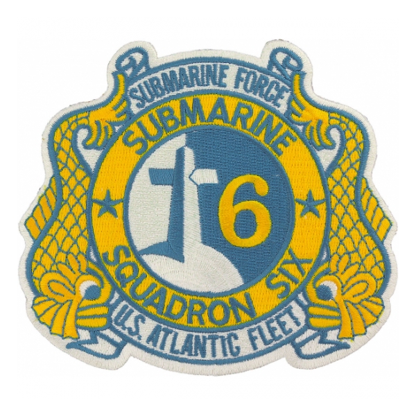 Navy Submarine Squadron 6 Patch