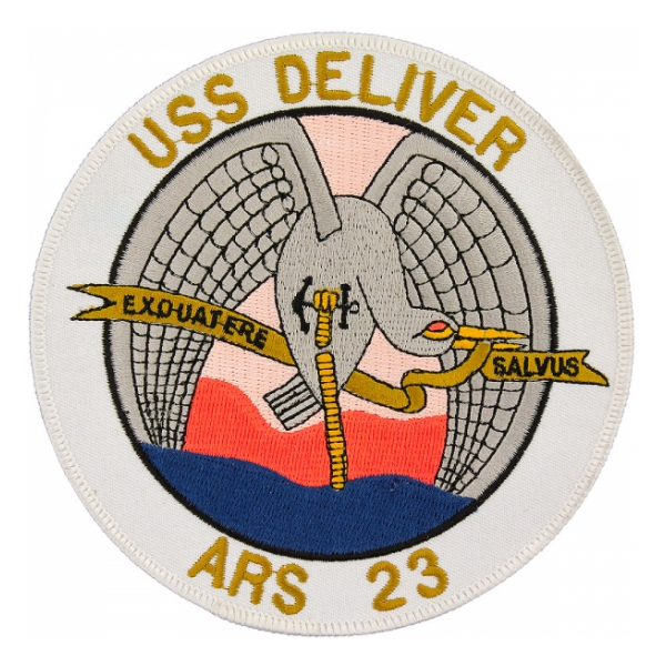 USS Deliver ARS-23 Ship Patch