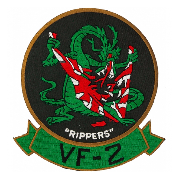 Navy Fighter Squadron VF-2 Rippers Patch