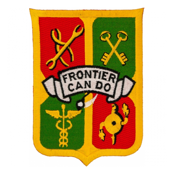 USS Frontier AD-25 Ship Patch