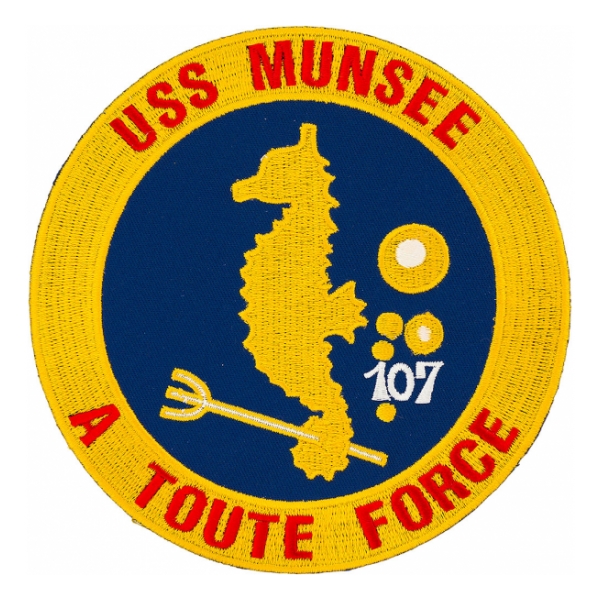 USS Munsee ATF-107 Ship Patch