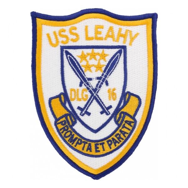 USS Leahy DLG-16 Ship Patch