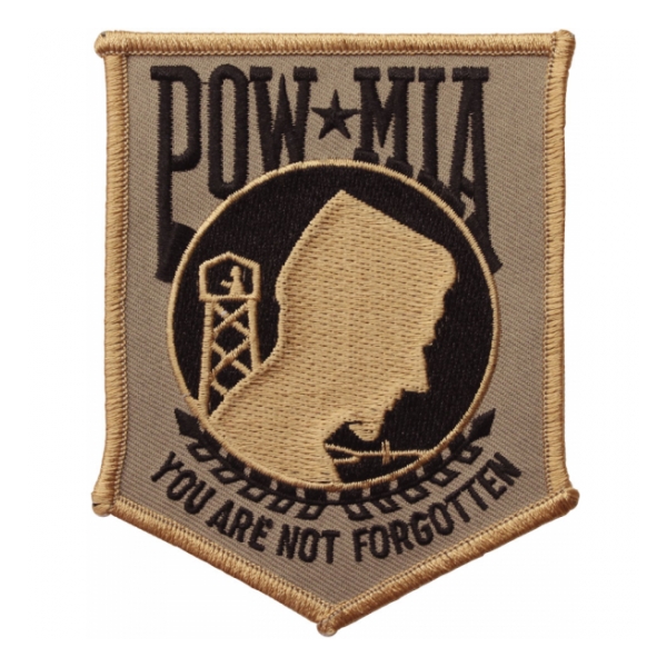 POW * MIA Patch (Tan & Black)