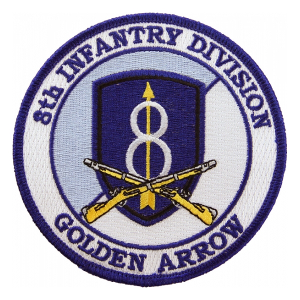 8th Infantry Division Patch