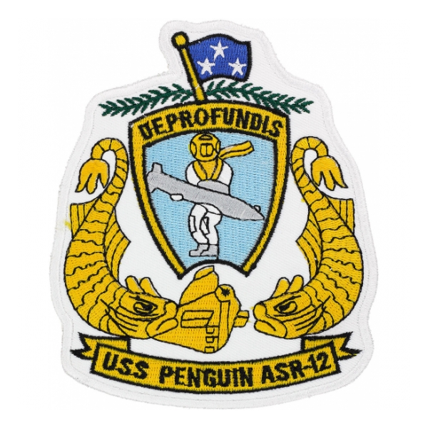 USS Penguin ASR-12 Ship Patch