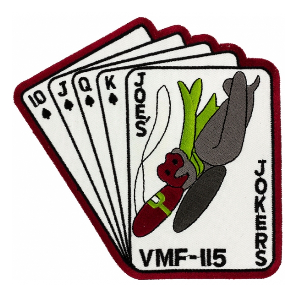 Marine Fighter Squadron VMF-115 Joe's Jokers Patch