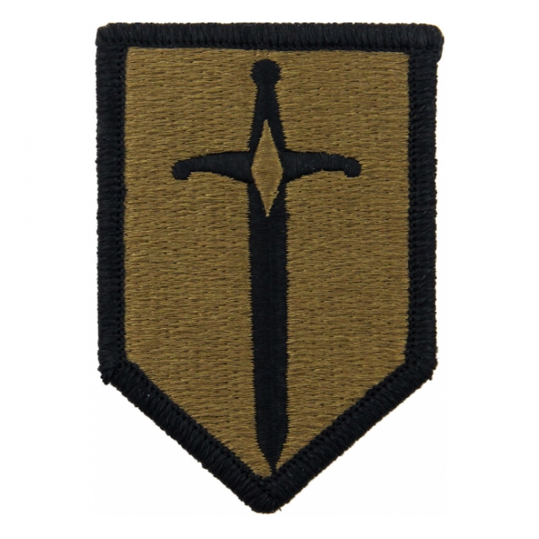 1st Combat Support Brigade Scorpion / OCP Patch With Hook Fastener