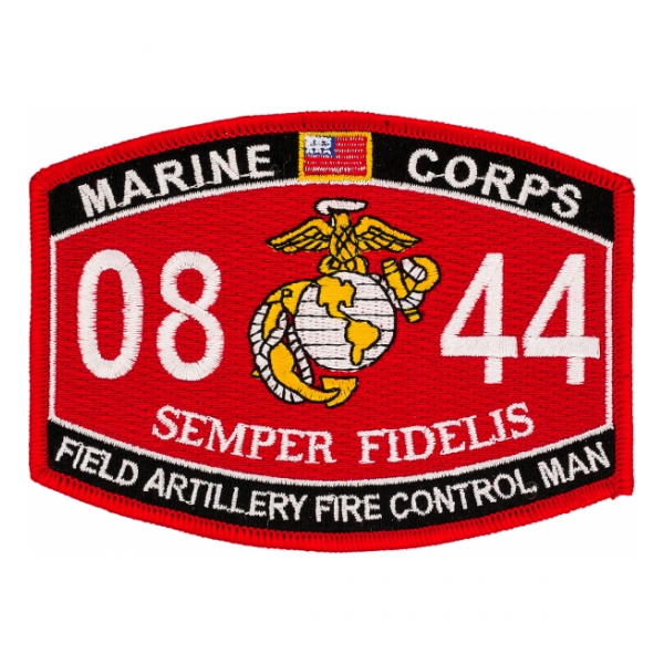 USMC MOS 0844 Field Artillery Fire Control Man Patch