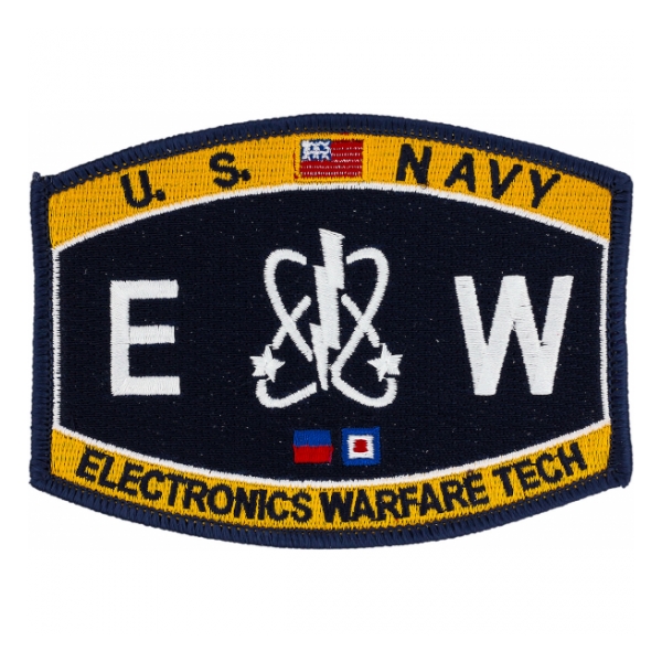 USN RATE EW Electronics Warfare Tech Patch