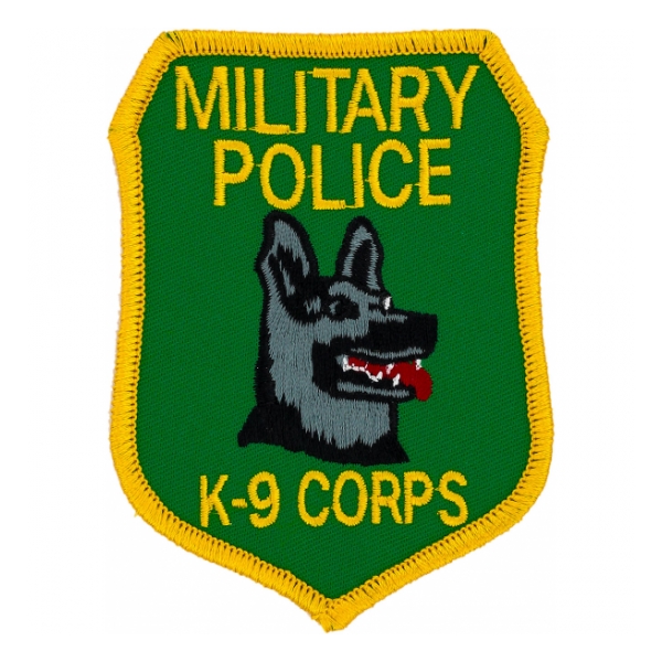 Military Police K-9 Corps Patch