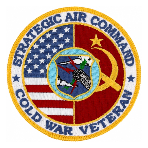 Strategic Air Command Cold War Veteran Patch