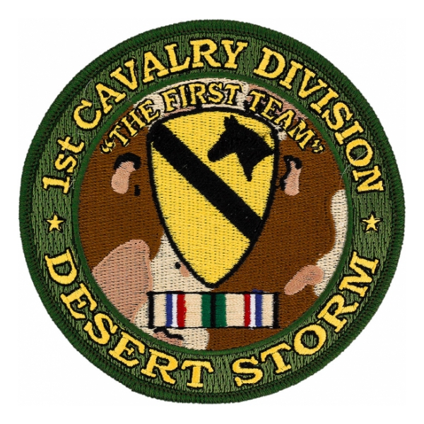 1st Cavalry Division Desert Storm Patch