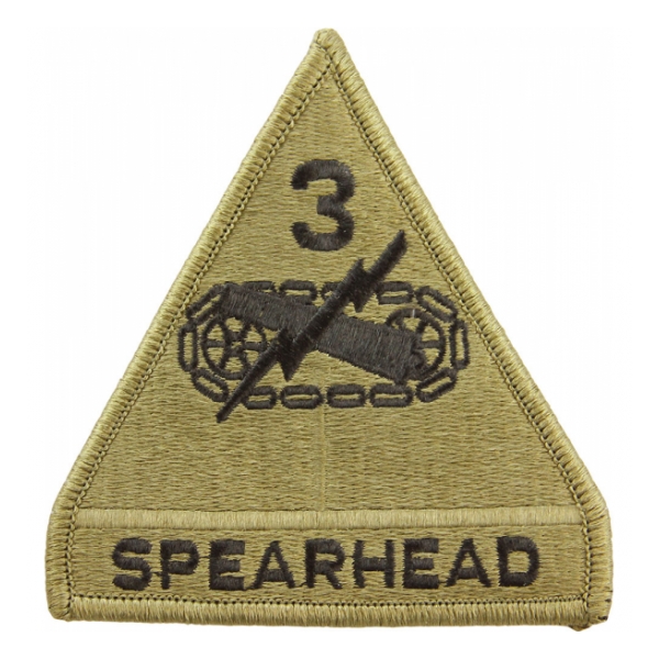 3rd Armored Division Scorpion / MultiCam OCP Patch With Hook Fastener