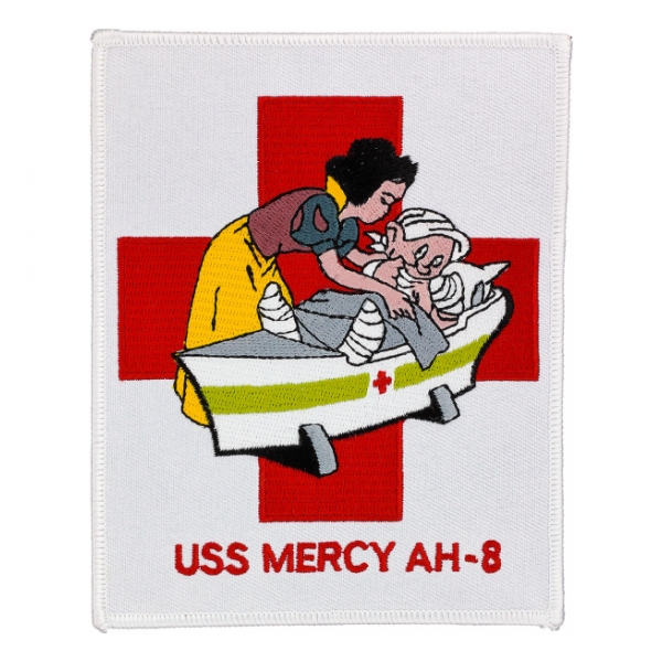 USS Mercy AH-8 Ship Patch